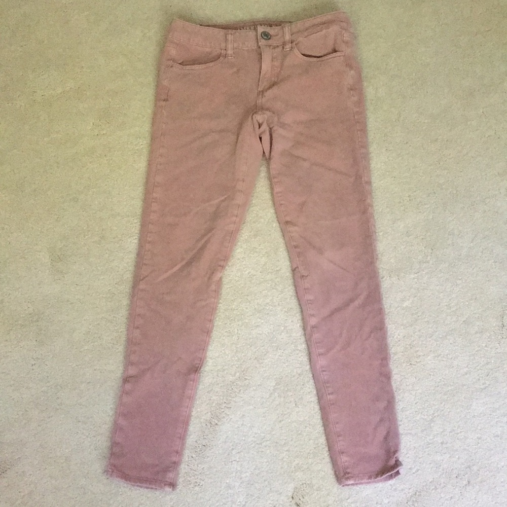 American Eagle Super Stretch Mauve Jeans